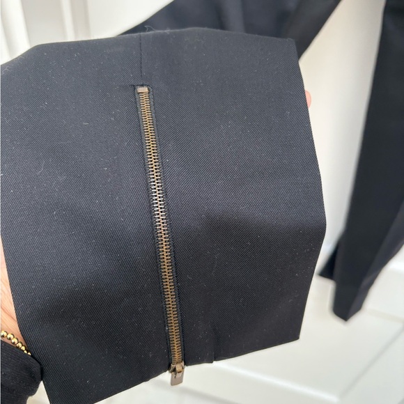 Stella McCartney Black Wool Pencil Pants XS (IT 36) - Picture 7 of 11